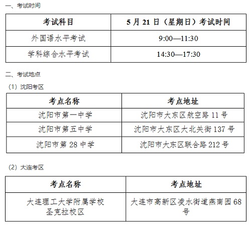 辽宁省2023年同等学力人员申请硕士学位全国统考温馨提示(图1)
